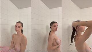 Ashley Matheson Nude Shower Tits Reveal Video Leaked