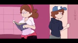 gravity falls porn parody dipper enjoys hard bbc while inhabiting the body of his sex