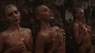 Kristen Hancher Nude Outdoor Shower Video Leaked