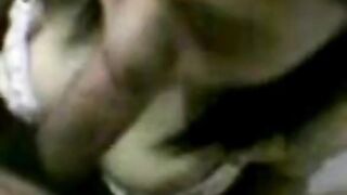 Big-Breasted Malay Woman Gives Blowjob to Lucky Guy