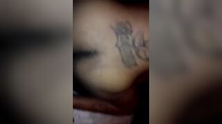 African-American Couple's Amateur Sex Tape - Part 1 of 3