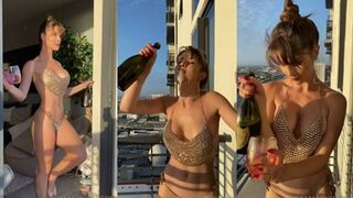 Amanda Cerny Leaked Onlyfans New year Celebration Nude Video