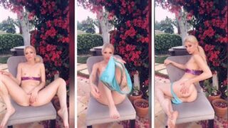 Char Stokely Strips and Touches her Pussy Onlyfans Video Leaked