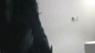 Asian Girl Uses a Bottle to Masturbate