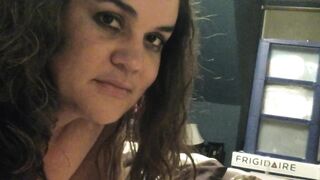 Milf Babe's Feet Covered in Cum