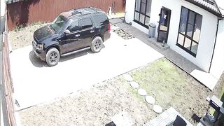 Busty Teen Caught Sucking BF's Cock Outdoors!