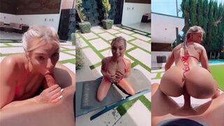 Therealbrittfit Pool Side Sex Tape Video Leaked