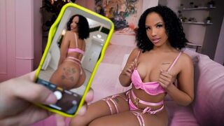 SisLovesMe - Romy Indy - Thick Ebony Hottie Romy Indy Lets Him Cum Inside Her To Get over His Girlfriend