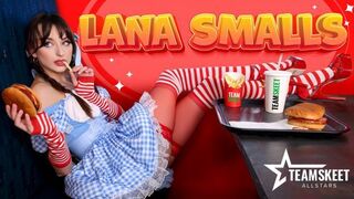 TeamSkeetAllStars - Lana Smalls - An Allstar That Cums With Fries!