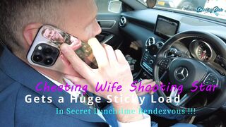 Cheating Wife Gets HUGE Sticky Load in Secret Lunchtime Rendezvous with BWC lover