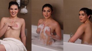 Mikaela Pascal Nude Bathtub Video Leaked