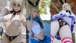 Mikomi Hokina Shimakaze Band Aid Pasties Video