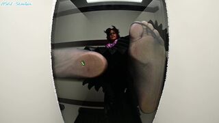 Amateur soles giantess and footjobs Moody Milf Barefoot Long Soles Crushing Again Pt