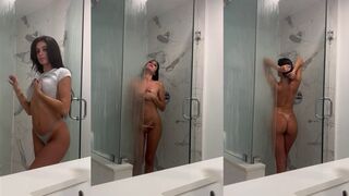 Camilla Araujo Bare Nude Shower Video Leaked