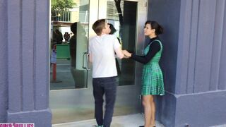 Girl Bullies - Penny Barber - Public Stripping And Wedgies For Helpless Pizza Boy