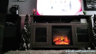 Big-Titted BDSM Babe Plays Solo on Webcam