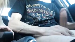 Car Sex Adventure With A Horny Milf Caught On Webcam