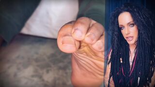 MistressRavenFD - FOOT FAGGOT FOR MY BBC