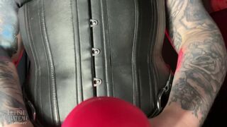 Mistress Karino - Mistress Glamorous - Glory Hole training by 2 Mistresses POV