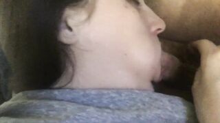 Cum-Drooling Amateur Babe's POV Creampie