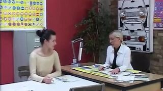 Horny German teachers fuck in amateur porn to become amazing actresses Vol 2