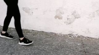 Fucking Big-Ass Latina Mom in Public