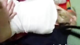 Big Cock for a Hot Latina Blonde Babe