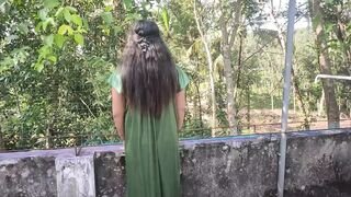 Out door sex, Vaishnavy and Sharun Raj out door romance and sex, Mallu couple hot romance with sex in terrace