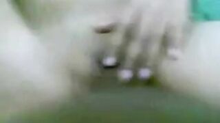 Indonesian Babe Gets Naughty on the Floor