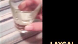 Fantastic Amateur Girlfriend Swallows