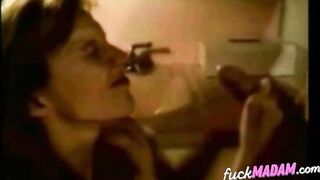 Amateur Femdom Handjob Cumshot Orgasm