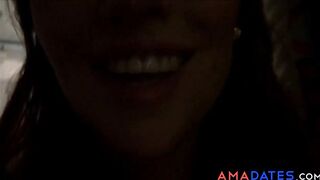 Italian MILF Gives Me a Blowjob in the Shower