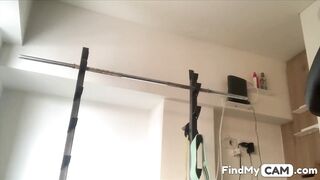 Blonde Maid with Big Ass and Tits Anal Solo Webcam Show