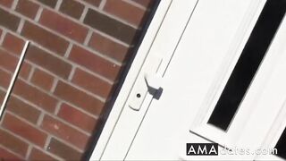 Young Man Enjoys Anal with Mature Girl and Cums in Her Mouth