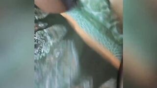 Fumando marihuana y sexo al aire libre con una tetona latina amateur