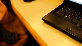 Russian Amateur Teen's Homemade Blowjob