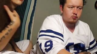 Super Thick Hairjob, Precum Dripping Long Hair