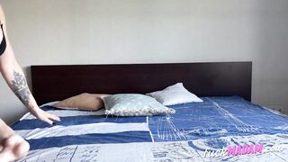 Blonde Babe With Big Tits Fulfills Herself At Home