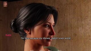 Hot Big Boob Neighbor of My Buddy is bed share in Hotel room during vacation.