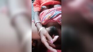 Indian cute wife horny pussy and fucking orgasam with brinjal