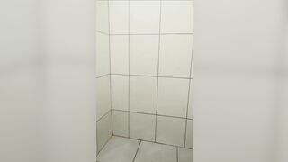 She Takes a Bath and Gets Very Slutty in the Shower Showing off Her Big Ass