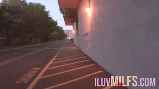 Horny lesbian fucks her friend with a strap on