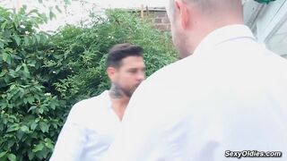 Dude fucks wife on an open house