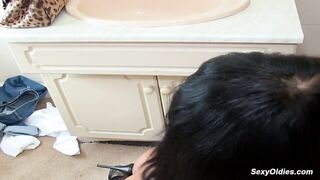 Dude fucks wife on an open house