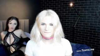 Brunette Babe Ass Fuck Ts Using Strap On