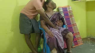 Stepmother and stepson have anal sex