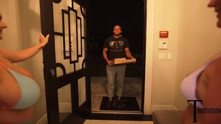 Two Bbws Get a Special Delivery From BBC