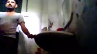 indian servent lady fucked in bathroom her house owner