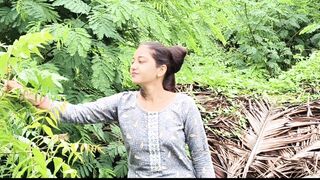 Village girl sex in farm house enjoy with birds sounds