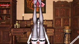 Sculpted Seduction: 3D Girl Model - 3D Hentai Animation